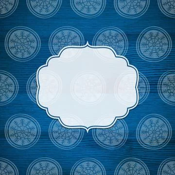 Christmas frame Stock Illustration