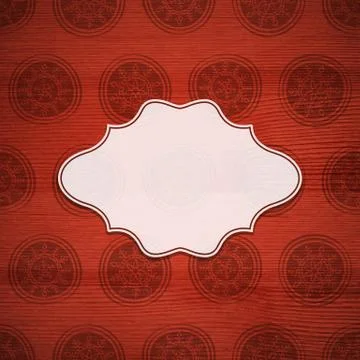 Christmas frame Stock Illustration