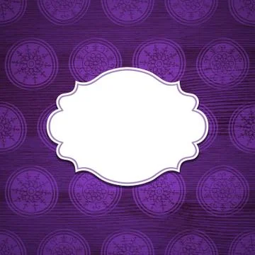 Christmas frame Stock Illustration