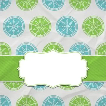 Christmas frame Illustrazione stock