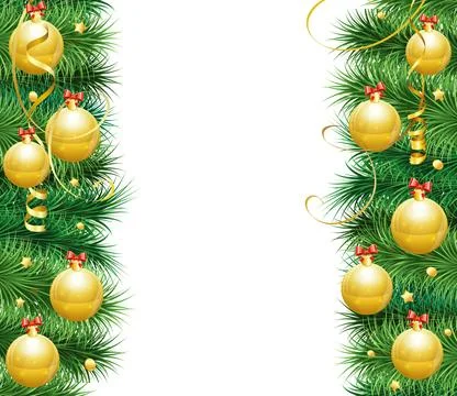 Christmas Frame Stock Illustration