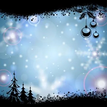 Christmas Frame Stock Illustration