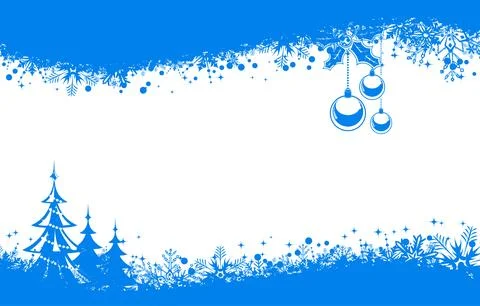 Christmas Frame Stock Illustration