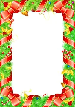 Christmas Frame Stock Illustration
