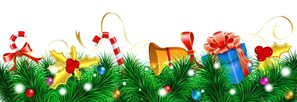 Christmas Frame Stock Illustration