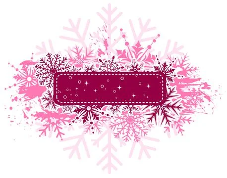Christmas frame Stock Illustration