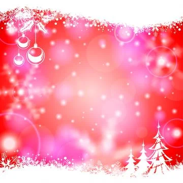 Christmas Frame Stock Illustration