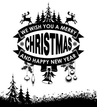 Christmas Frame Stock Illustration