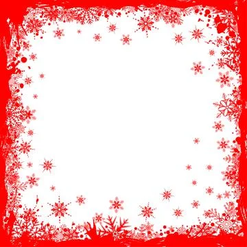 Christmas Frame Ilustração Stock