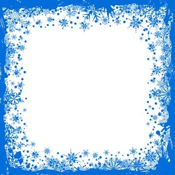 Christmas Frame Stock Illustration