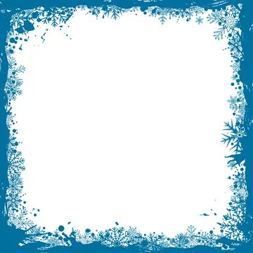 Christmas Frame Stock Illustration
