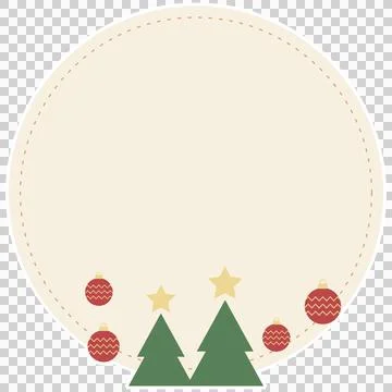 Christmas frame Stock-Illustration