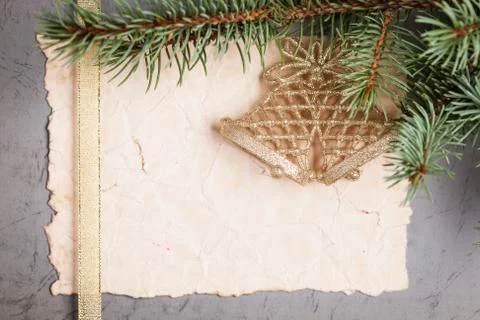 Christmas frame Stock-Fotos
