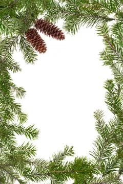 Christmas frame Foto stock