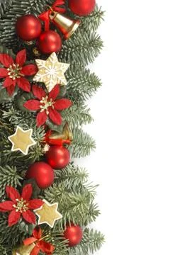 Christmas frame Stock Photos