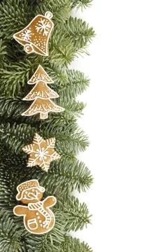 Christmas frame Stock Photos