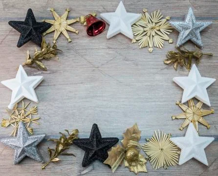 Christmas frame Stock Photos