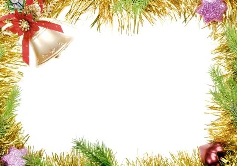 Christmas frame Stock Photos