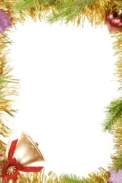 Christmas frame Stock Photos