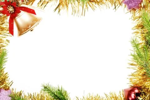 Christmas frame Stock Photos