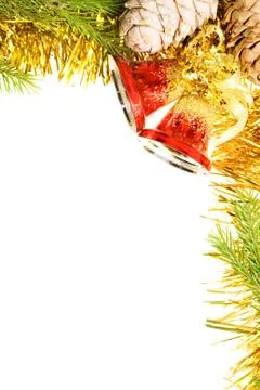Christmas frame Stock Photos