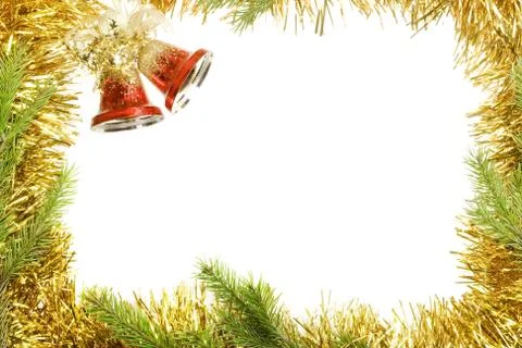 Christmas frame Stock Photos
