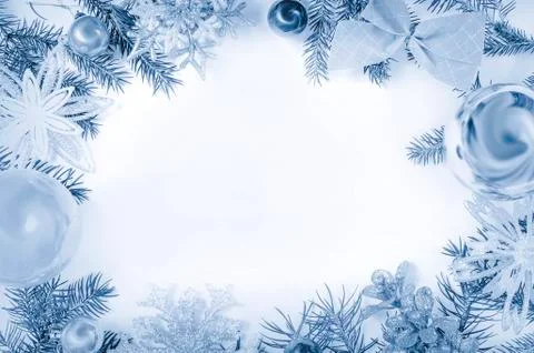 Christmas frame Stock Photos