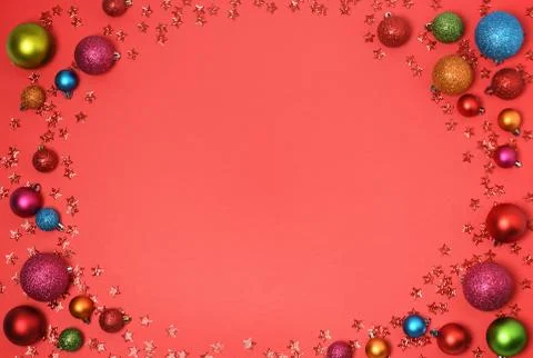 Christmas frame Stock Photos