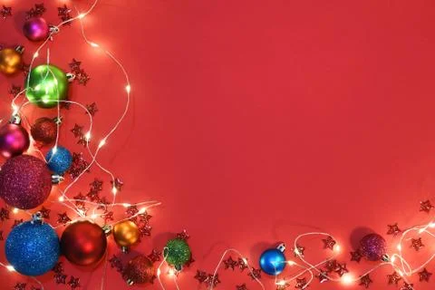Christmas frame Foto stock