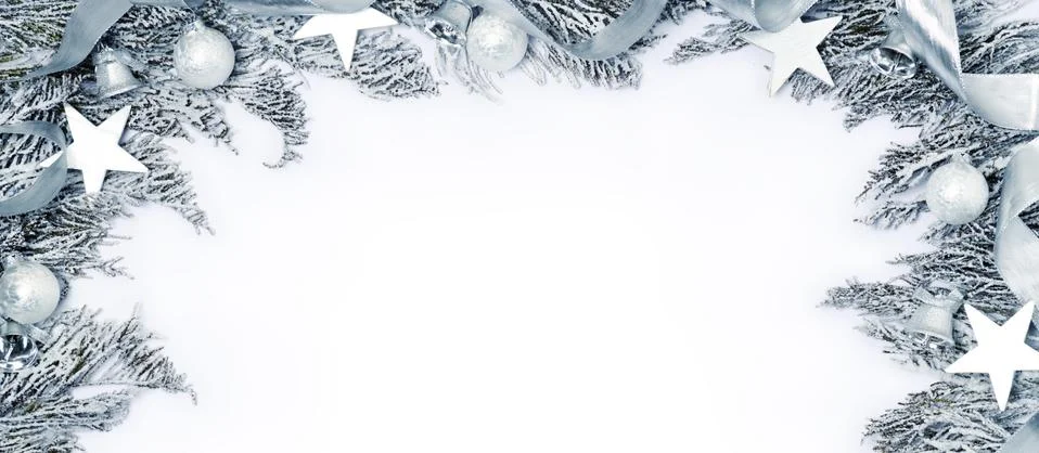 Christmas frame Stock Photos