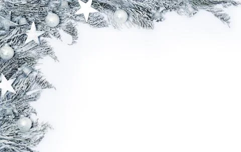 Christmas frame Stock Photos