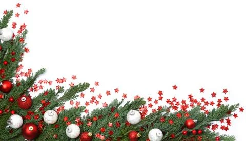 Christmas frame Stock Photos