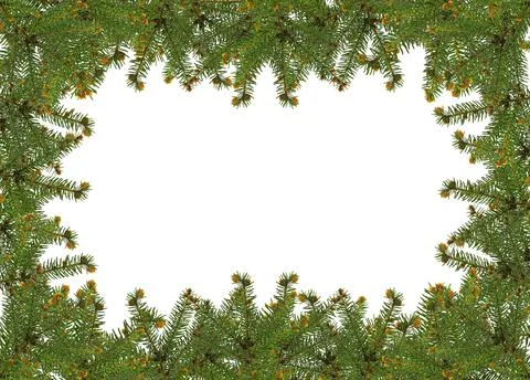 Christmas frame Foto stock
