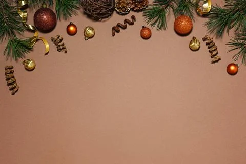 Christmas frame Stock Photos