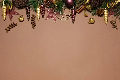 Christmas frame Stock Photos