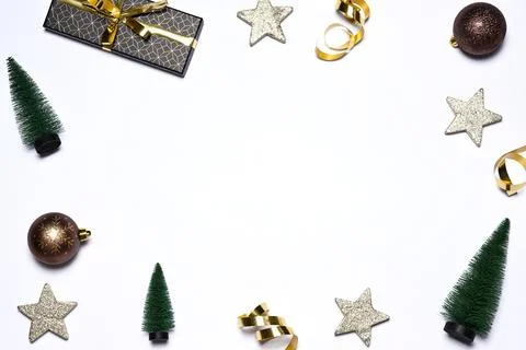 Christmas frame Stock Photos