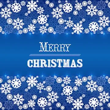 Christmas frame vector Stock Illustration