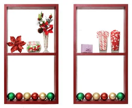 Christmas frames Stock Photos
