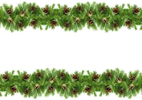 Christmas framework Stock Photos