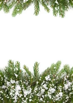 Christmas framework Stock Photos