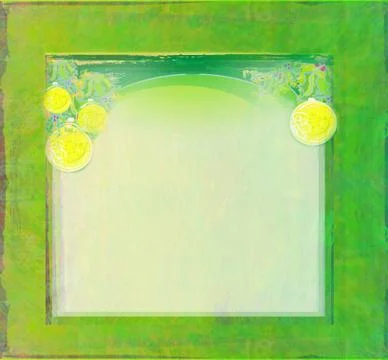 Christmas framework style card Stock Illustration