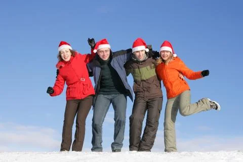 Christmas fun Stock Photos