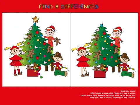 Christmas game Stock Illustration