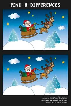 Christmas game Stock Illustration
