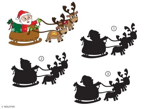 Christmas game Stock Illustration
