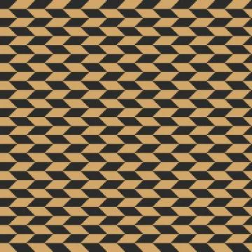 Christmas geometric seamless pattern with stripe and triangle abstract backgr 스톡 일러스트