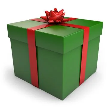 Christmas Gift Box Stock Illustration