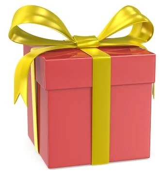 Christmas Gift Box. Stock Illustration