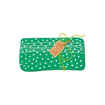 Christmas gift box Stock Illustration