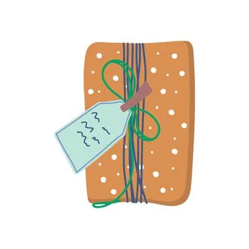 Christmas gift box Stock Illustration